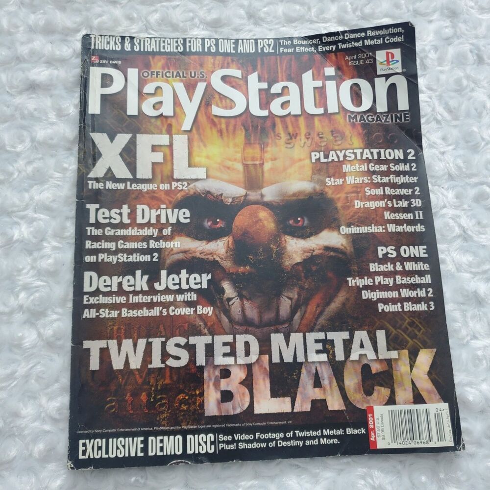 ISSUE43 April 2001 Official U.S. PlayStation Magazine Physical